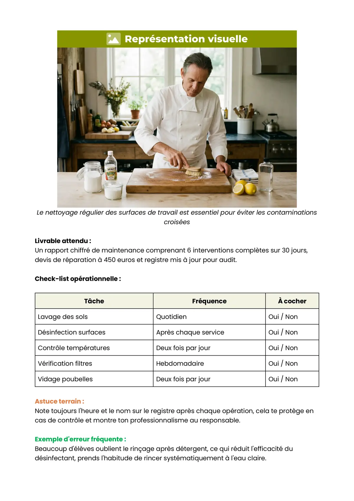 Example Fiche de Révision CAP PSR