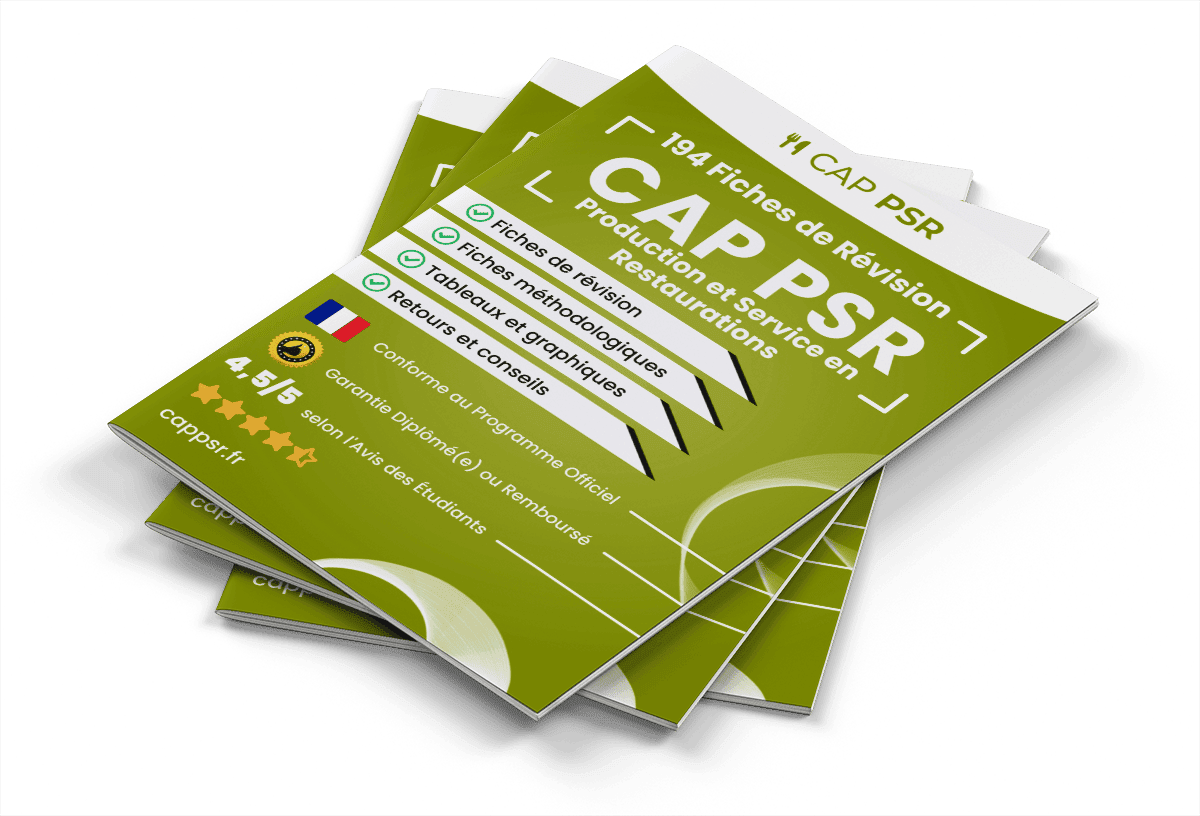 194 Fiches de Révision pour le CAP PSR